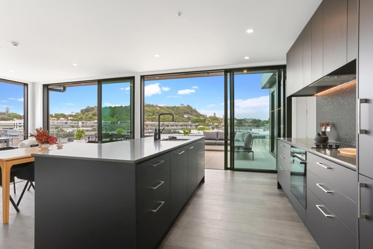 Enfield Sky - Brand New Luxury Penthouse Appartement Auckland Buitenkant foto