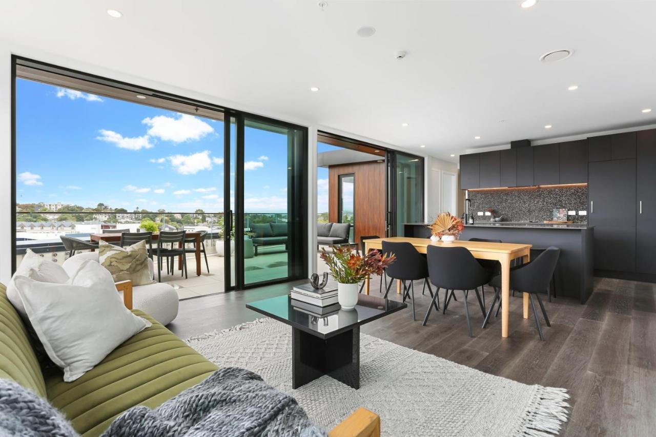 Enfield Sky - Brand New Luxury Penthouse Appartement Auckland Buitenkant foto
