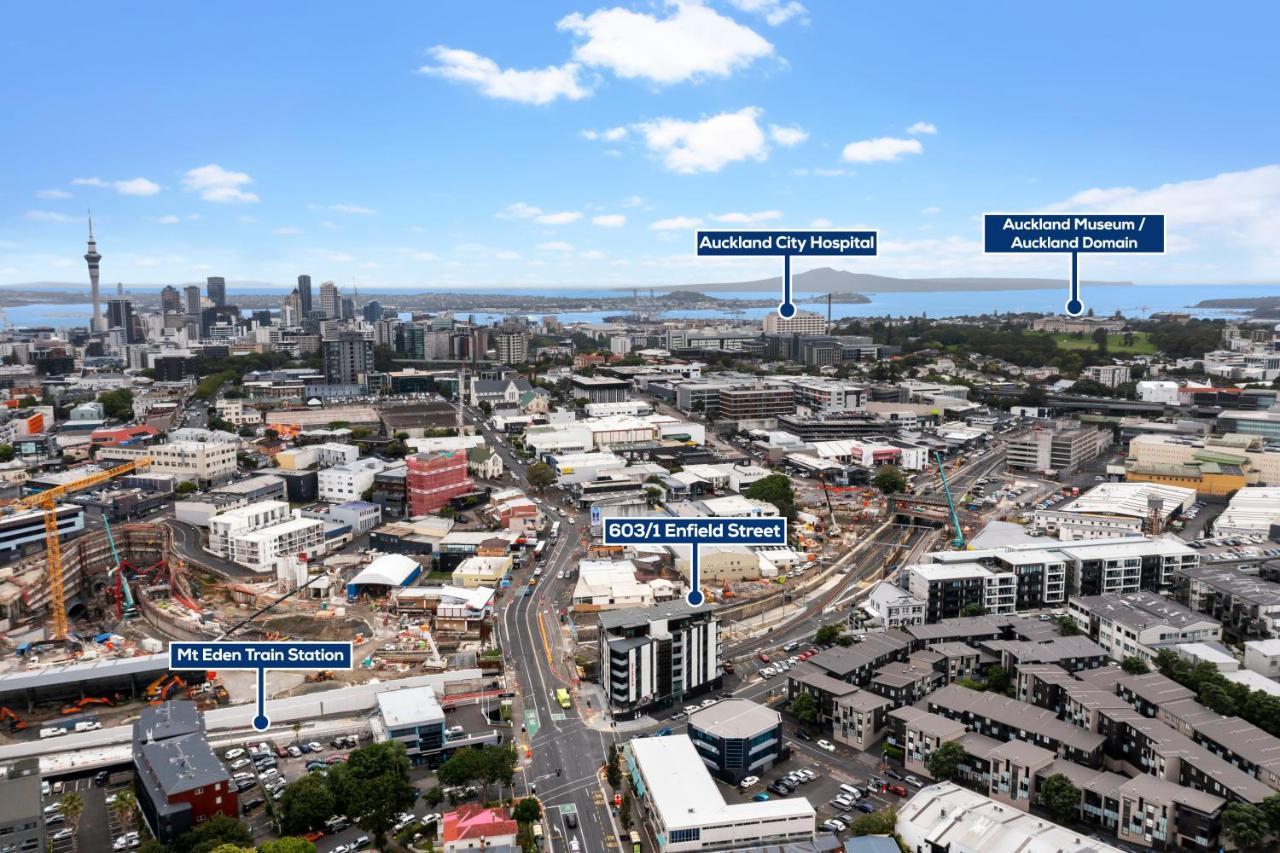 Enfield Sky - Brand New Luxury Penthouse Appartement Auckland Buitenkant foto